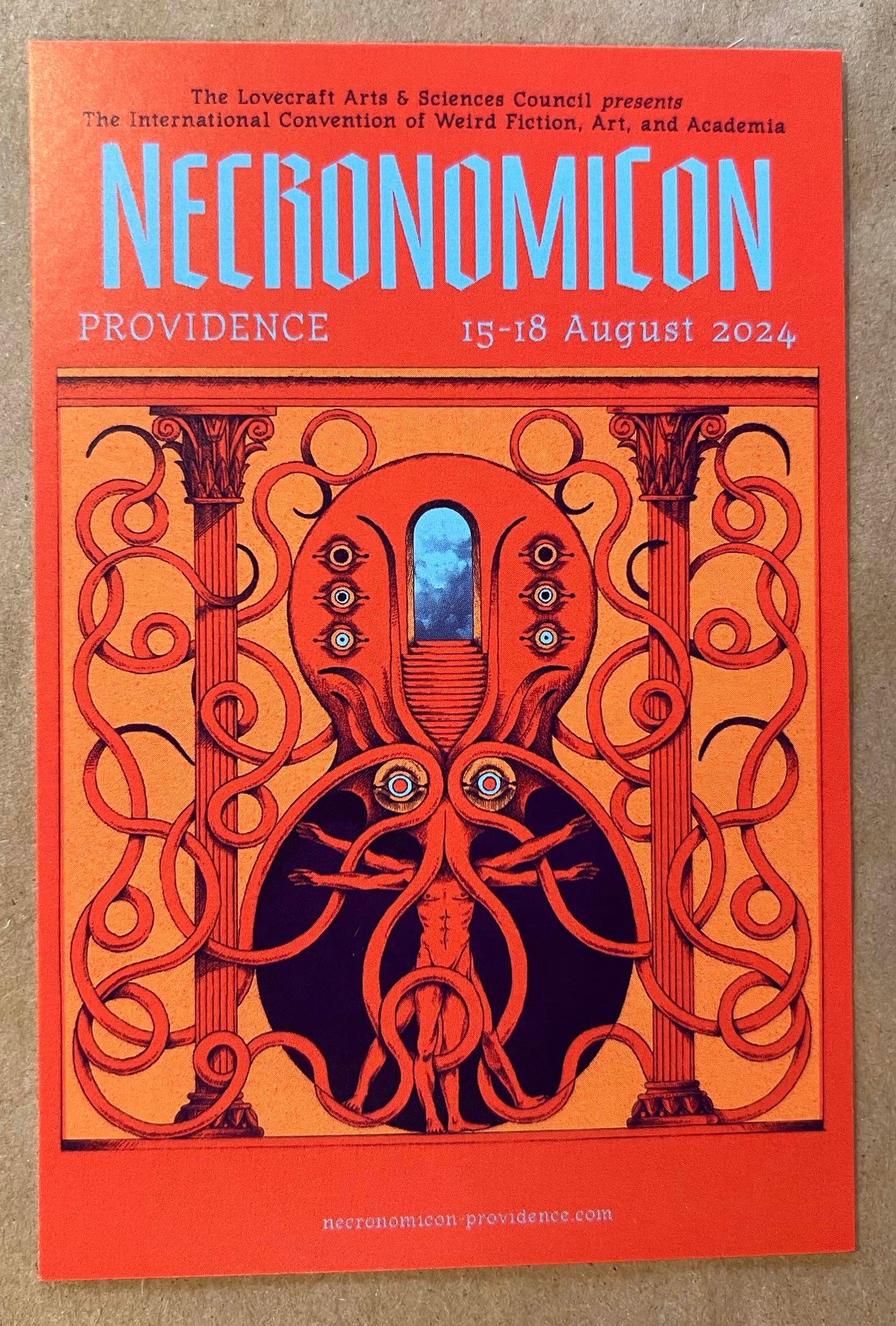 NecronomiCon 2024 Postcard