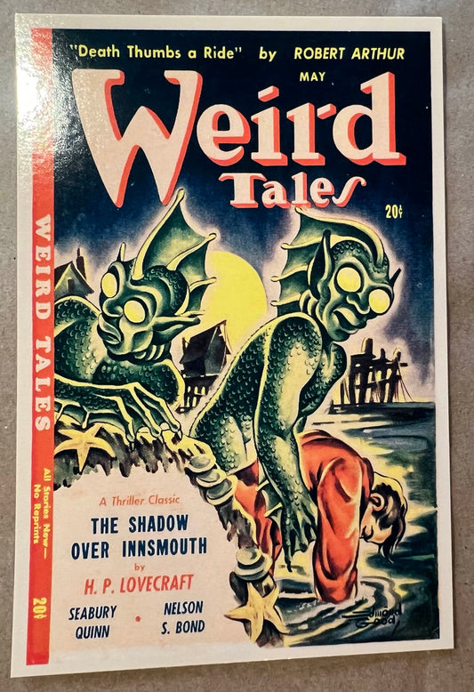 Weird Tales Innsmouth Postcard